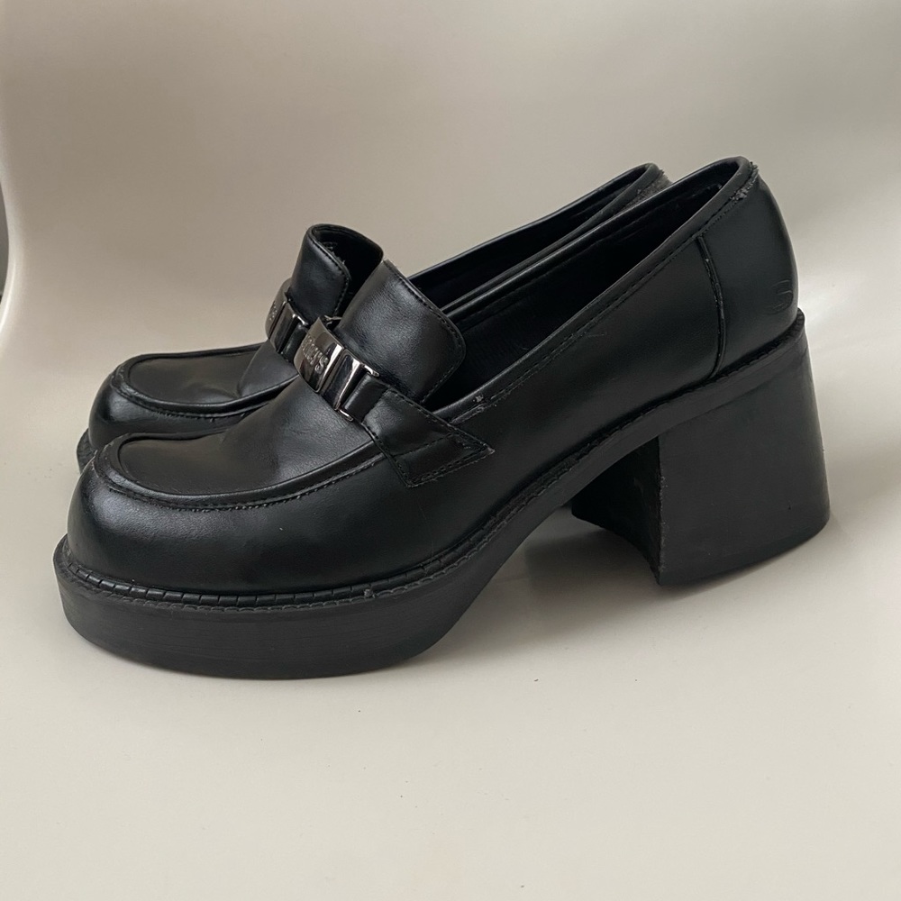Vintage 90s Skechers Chunky Platform Loafers
